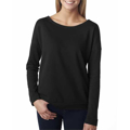 Picture of Ladies' French Terry Long-Sleeve Scoop