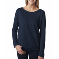 Picture of Ladies' French Terry Long-Sleeve Scoop