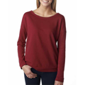 Picture of Ladies' French Terry Long-Sleeve Scoop