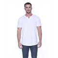 Picture of Men's 4.3 oz., CVC Slit V-Neck T-Shirt