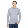Picture of Unisex Union-Made Long-Sleeve Pocket Crew T-Shirt