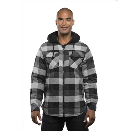 Picture of Men's Hooded Flannel Jacket
