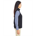 Picture of Ladies' Techno Lite Three-Layer Knit Tech-Shell Quarter-Zip Vest