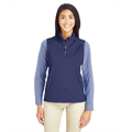 Picture of Ladies' Techno Lite Three-Layer Knit Tech-Shell Quarter-Zip Vest