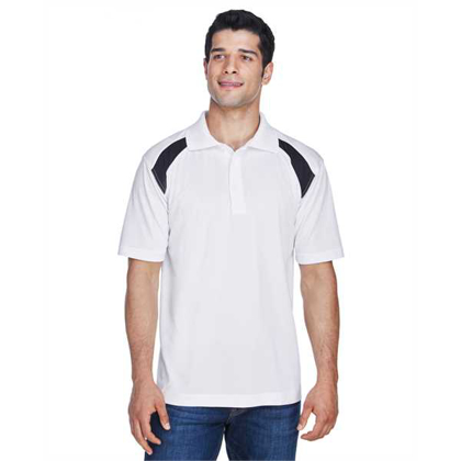 Picture of Adult 4 oz. Polytech Colorblock Polo