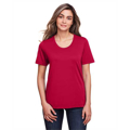 Picture of Ladies' Fusion ChromaSoft™ Performance T-Shirt