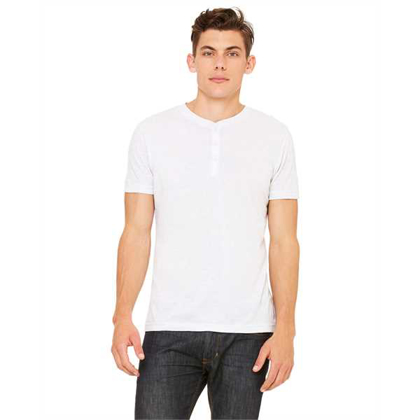 Picture of Men's Triblend Short-Sleeve Henley