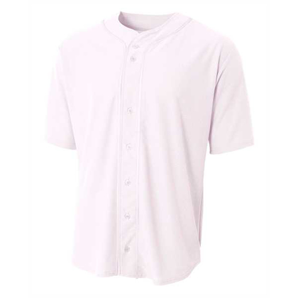 Picture of Shorts Sleeve Full Button Baseball Top