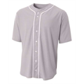 Picture of Shorts Sleeve Full Button Baseball Top