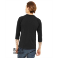 Picture of Unisex 3/4-Sleeve Baseball T-Shirt