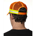 Picture of Trucker Reflector High-Visibility Constructed Cap