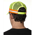 Picture of Trucker Reflector High-Visibility Constructed Cap