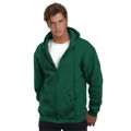 Picture of Adult 9.5oz., 80% cotton/20% polyester Full-Zip Hooded Sweatshirt