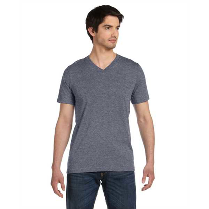 Picture of Unisex Made in the USA Jersey Short-Sleeve V-Neck T-Shirt