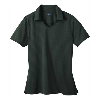 Picture of Ladies' EPerformance Jacquard Polo