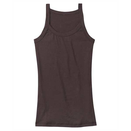 Picture of Ladies' Sheer Mini Rib Thin Strap Tank