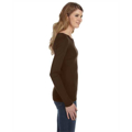 Picture of Ladies' Sheer Mini Rib Long-Sleeve T-Shirt