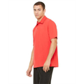 Picture of Unisex Performance Three-Button Mesh Polo