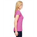 Picture of Ladies' Vapor® Cotton Short-Sleeve V-Neck T-Shirt