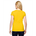 Picture of Ladies' Vapor® Cotton Short-Sleeve V-Neck T-Shirt