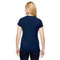 Picture of Ladies' Vapor® Cotton Short-Sleeve V-Neck T-Shirt