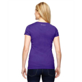 Picture of Ladies' Vapor® Cotton Short-Sleeve V-Neck T-Shirt