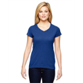 Picture of Ladies' Vapor® Cotton Short-Sleeve V-Neck T-Shirt