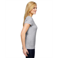 Picture of Ladies' Vapor® Cotton Short-Sleeve V-Neck T-Shirt