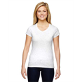 Picture of Ladies' Vapor® Cotton Short-Sleeve V-Neck T-Shirt