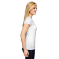 Picture of Ladies' Vapor® Cotton Short-Sleeve V-Neck T-Shirt