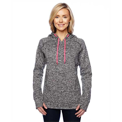 Picture of Ladies' Cosmic Contrast Fleece Hood