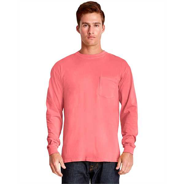 Picture of Adult Inspired Dye Long-Sleeve Crew with Pocket