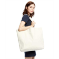 Picture of Large Canvas Shopper Tote