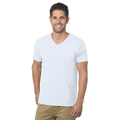 Picture of Unisex 4.2 oz., Fine Jersey V-Neck T-Shirt