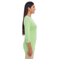 Picture of Ladies' Perfect Fit™ Y-Placket Convertible Sleeve Knit Top