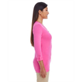 Picture of Ladies' Perfect Fit™ Y-Placket Convertible Sleeve Knit Top