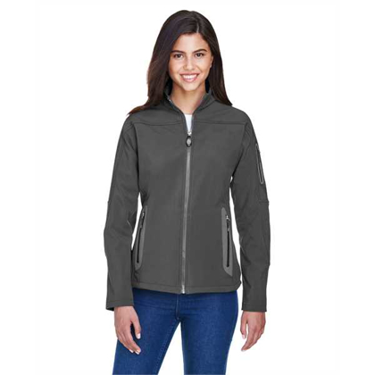 Picture of Ladies' Three-Layer Fleece Bonded Soft Shell Technical Jacket