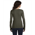 Picture of Ladies' Stretch Rib Long-Sleeve T-Shirt