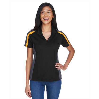 Picture of Ladies' Eperformance™ Strike Colorblock Snag Protection Polo