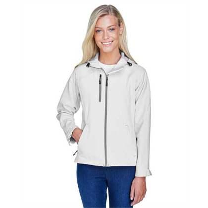 Picture of Ladies' Prospect Two-Layer Fleece Bonded Soft Shell Hooded Jacket