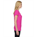 Picture of Ladies' 4.7 oz. Sofspun® Jersey Junior V-Neck T-Shirt