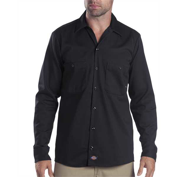 Picture of 6 oz. Industrial Long-Sleeve Cotton Work Shirt