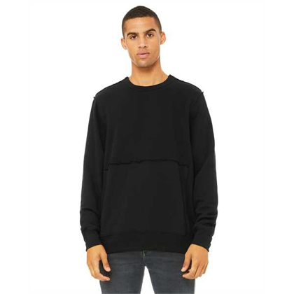 Picture of Unisex Raw Seam Crewneck Pullover