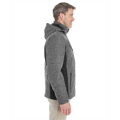 Picture of Men's Midtown Insulated Fabric-Block Jacket with Crosshatch Mélange