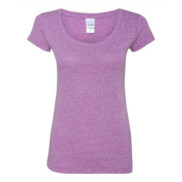 Picture of Ladies Twisted Slub Jersey Scoopneck T-Shirt