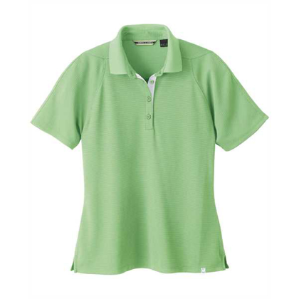 Picture of LADIES' RECYCLED POLYESTER PERFORMANCE WAFFLE POLO