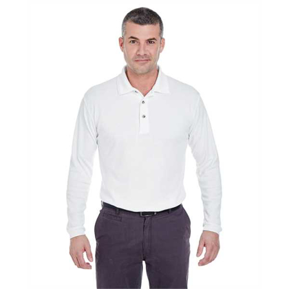 Picture of Men's Egyptian Interlock Long-Sleeve Polo